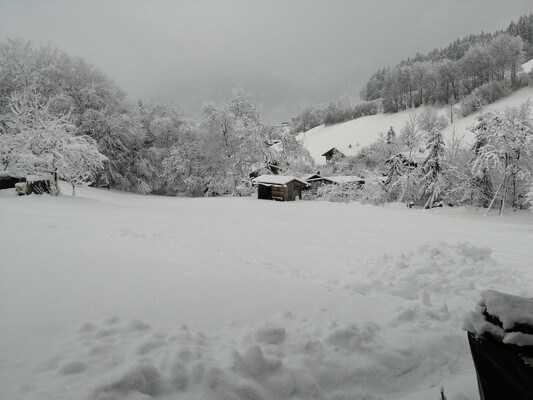 Appartement Sonnwendjochblick-Winter-Blick vom Hau