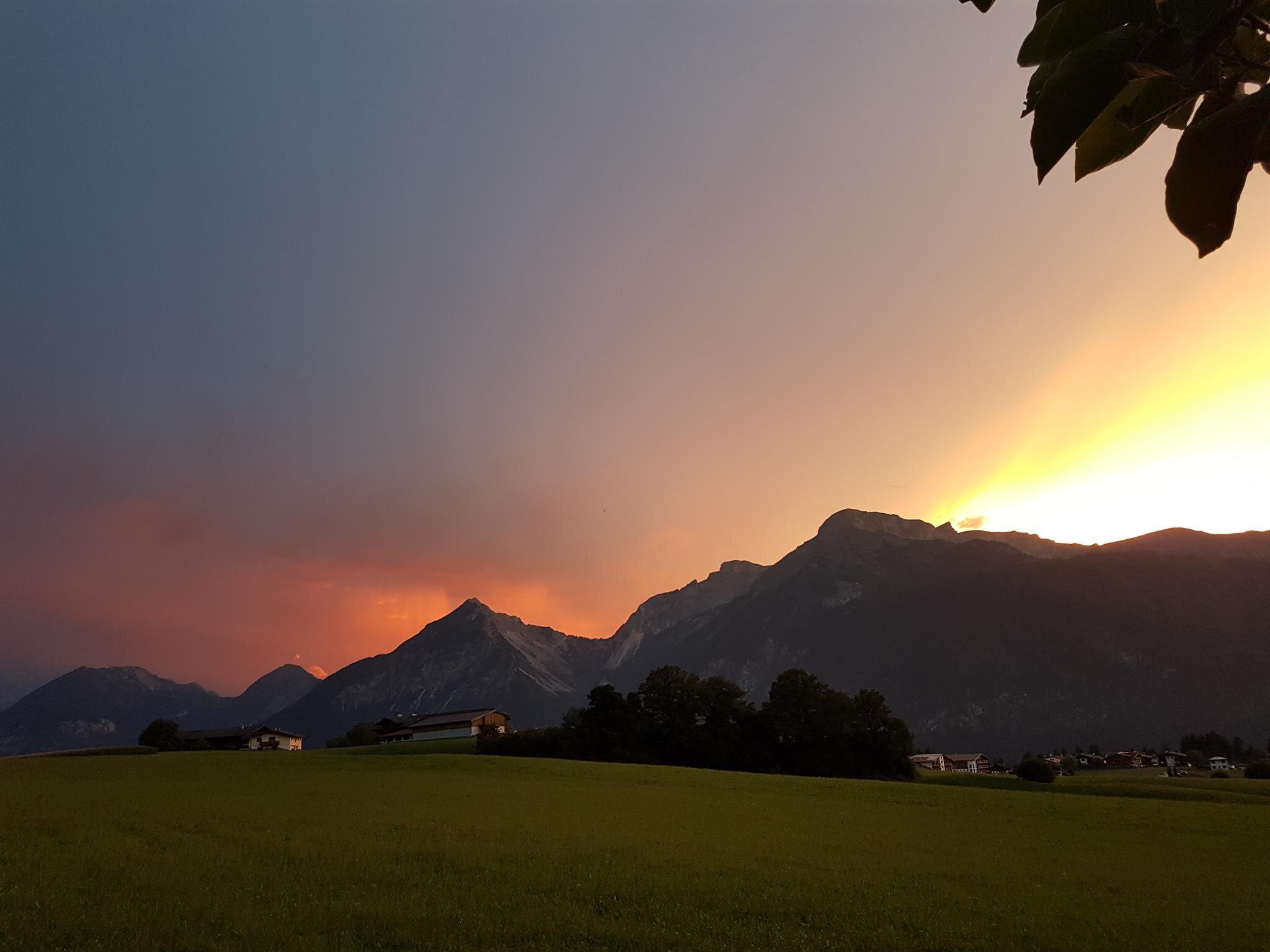 Abendstimmung überm Haus Lisa | © Oberlechner