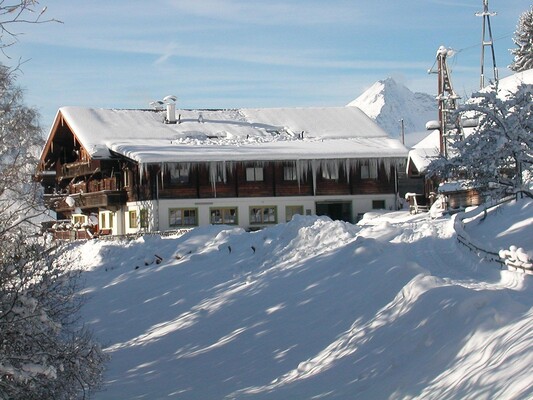 Winteransicht | © ausbergerhof / Gästehaus Ainberger