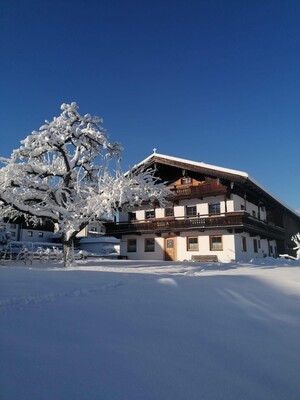 Haus im Winter