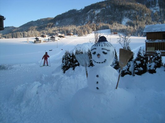 Mesnerhof Garten Winter | © Neuhauser